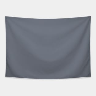 Slate Blue Plain Solid Color Tapestry