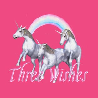 Three Wishes Magical Unicorns T-Shirt