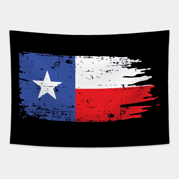 Texas Battle Flag Tapestry by Illustratorator