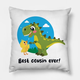 Best cousin ever (on light colors) Pillow