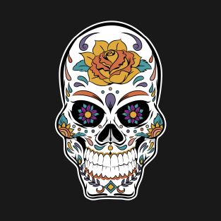 Dia de los Muertos Skull T-Shirt