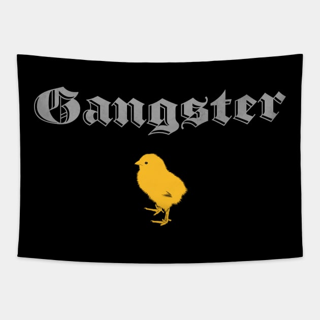 Gangster Chick Tapestry by Drop23