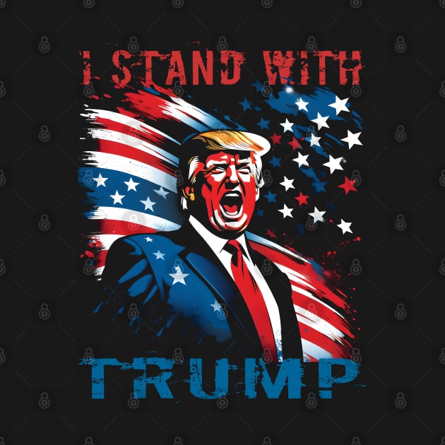 I Stand With Trump by Genbu