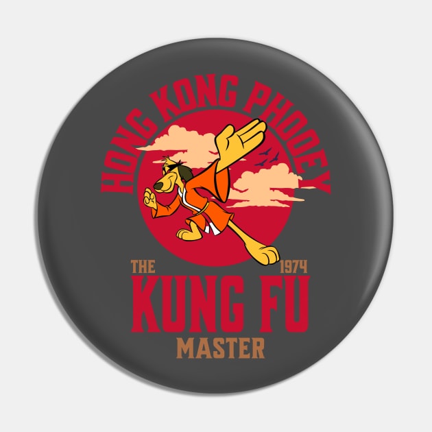 Hong Kong Phooey, Kung Fu Master Pin by Teessential