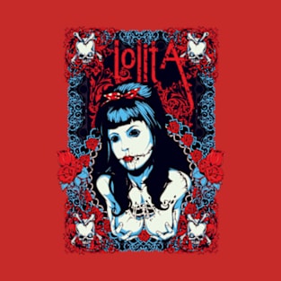 Lolita horror tattoo girl T-Shirt