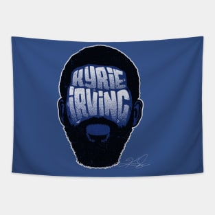 Kyrie Irving Dallas Player Silhouette Tapestry