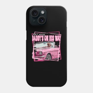 Funny Trump Pink Daddys Home Trump 2024 Phone Case