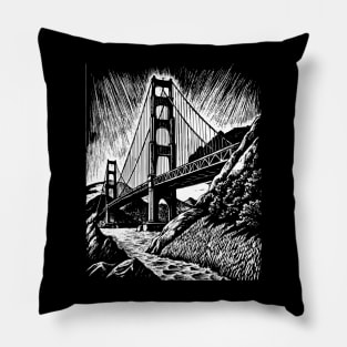 Golden Gate Bridge Pillow