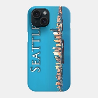 Seattle waterfront Phone Case