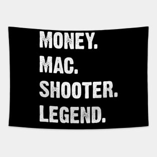 Money Mac Shooter Legend Football Tapestry