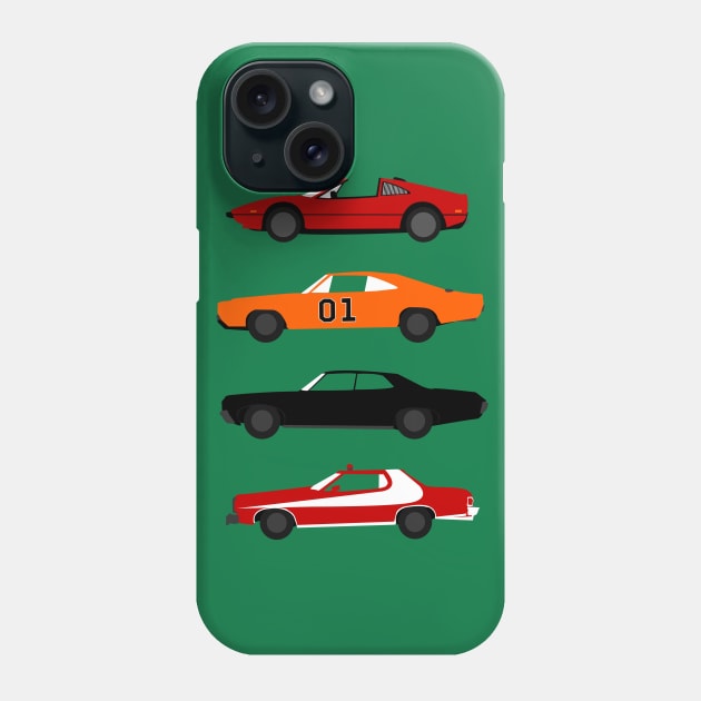 The Car's The Star: TV Edition Phone Case by Paulychilds