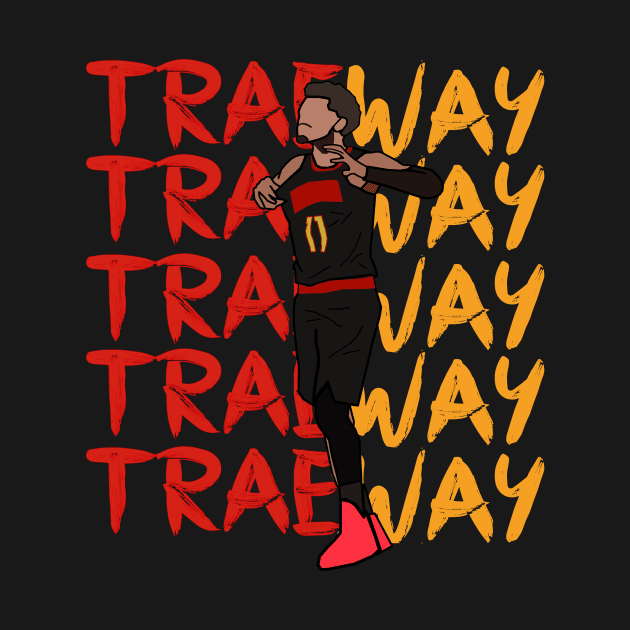 Trae Young 'TraeWay' Atlanta Hawks by xavierjfong