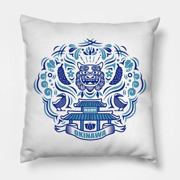 okinawa2 Pillow by RK58