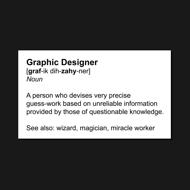 Graphic Designer Definition by photokapi