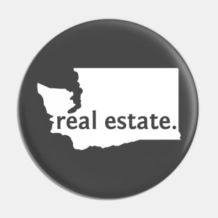 Washington State Real Estate T-Shirt Pin