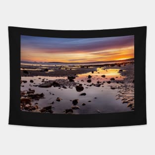 Swansea Bay Sunset Tapestry