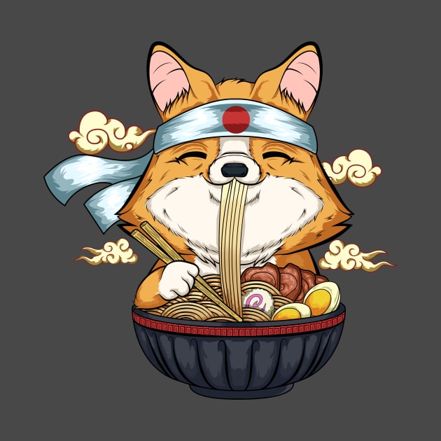 Chinese food  corgi lover noodles lovers by the house of parodies