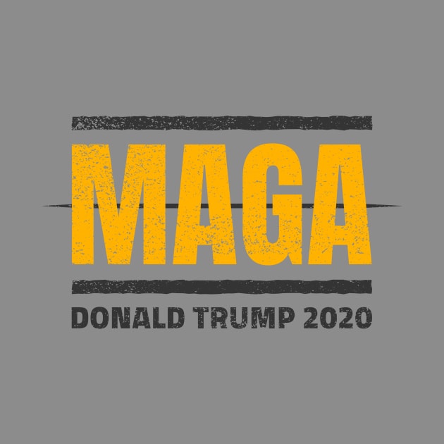 MAGA Logo Donald Trump 2020 by DUCO