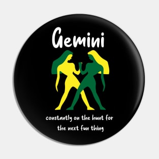 Gemini birthday May Pin
