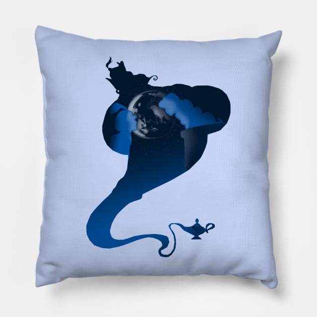 The Genie and the Moon Pillow by Eterea