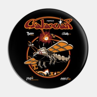 Galaxian Retro Arcade Vintage Gaming Pin