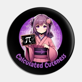 Pi day Anime Pin