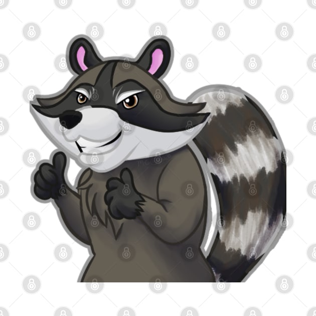 The Raid Raccoon by morrighan99@gmail.com