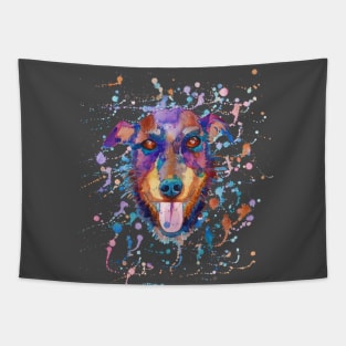 Dog smile Tapestry