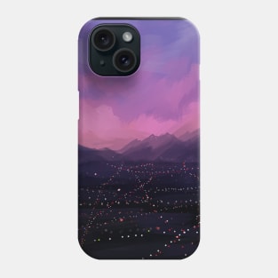 City Of Dreams Digital Painting Phone Case