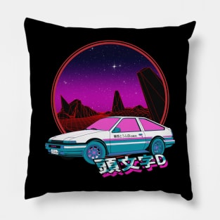 Retro Trueno (No Texture) Pillow