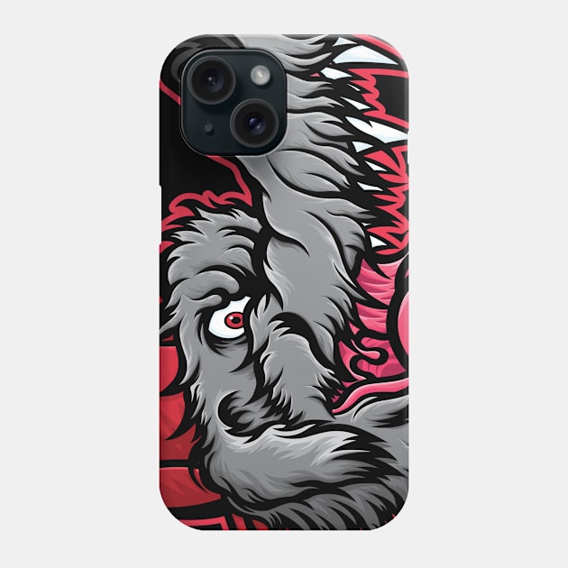 ODS Savage Pup Phone Case by orozcodesign