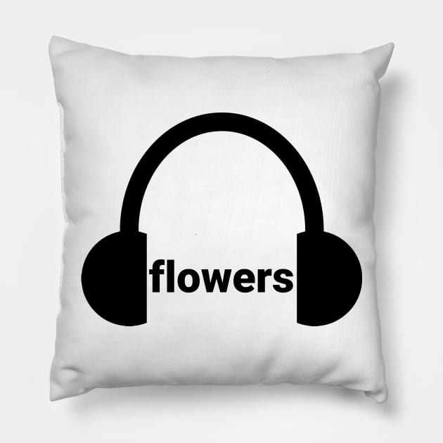 flowers Pillow by RehdPanda