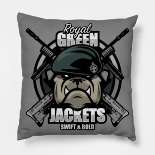 Royal Green Jackets Pillow