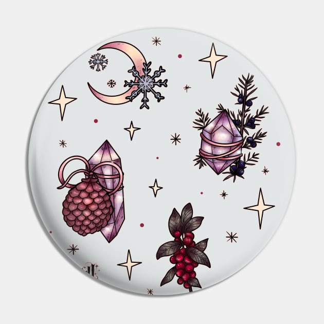 Magical Winter Pin by chiaraLBart