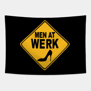 Men at Werk Tapestry