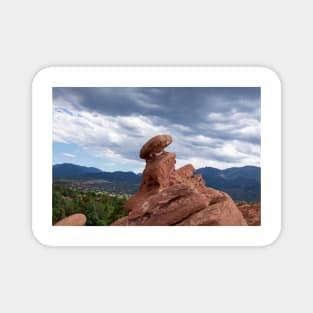 Garden of the Gods Falling Rock Magnet