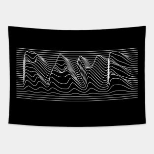 Rave lines design Tapestry