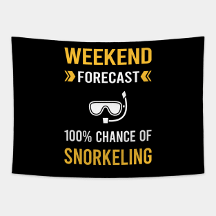 Weekend Forecast Snorkeling Snorkelling Snorkel Snorkeler Tapestry