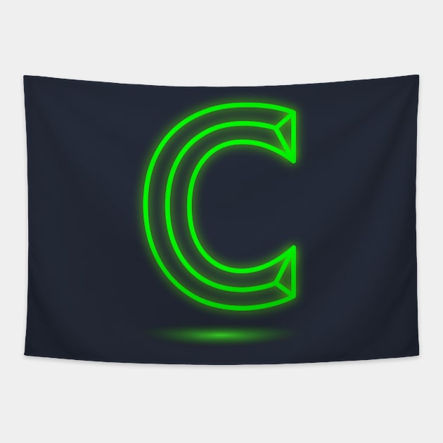 Letter C beautiful letters Tapestry by EKSU17