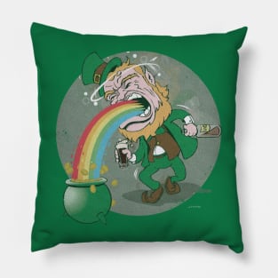 Vomiting Leprechaun Pillow