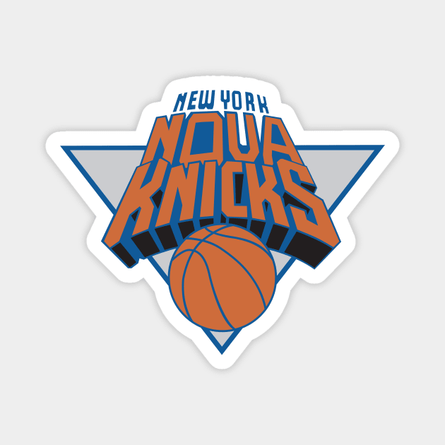 New York NovaKnicks Magnet by Dystopianpalace