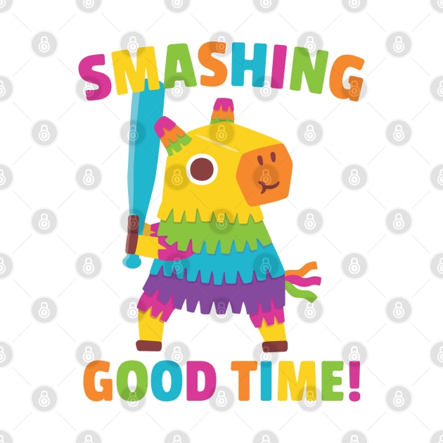 Funny Pinata Smashing Good Time by rustydoodle