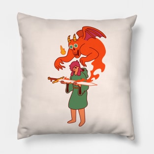 Cursed Demon Sword Pillow