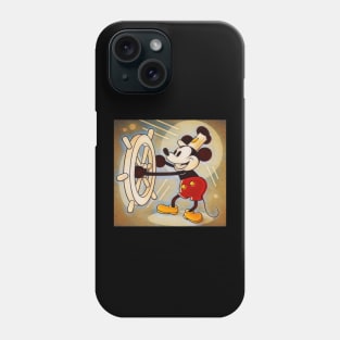 steamboat willie Phone Case