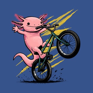 Axolotl on Wheels T-Shirt