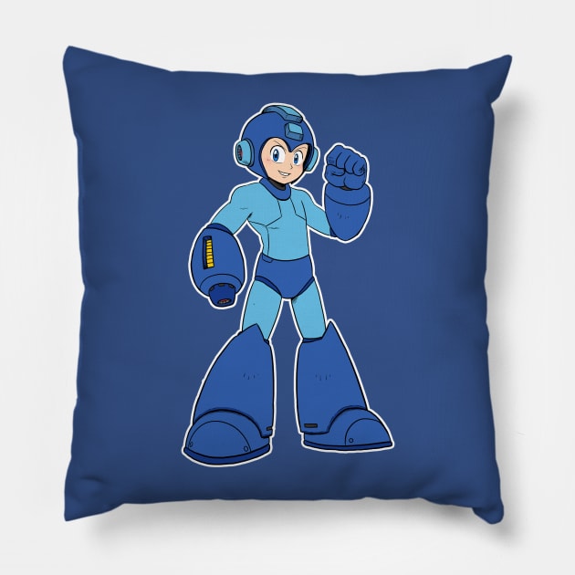 MEGA MAN 11 Pillow by IanDimas