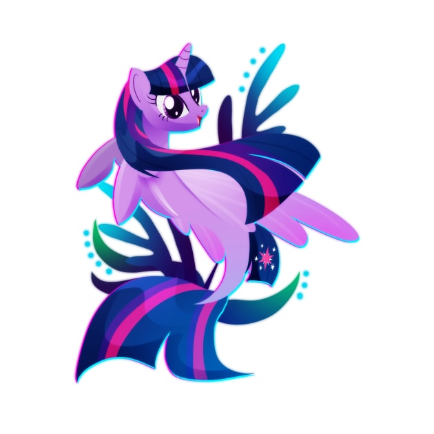 Seapony Twilight Sparkle by Ilona's Store