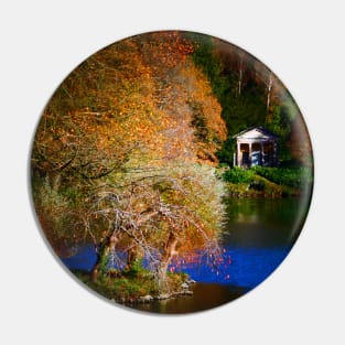 Lakeside View at Stourhead Landscape Gardens, UK Pin