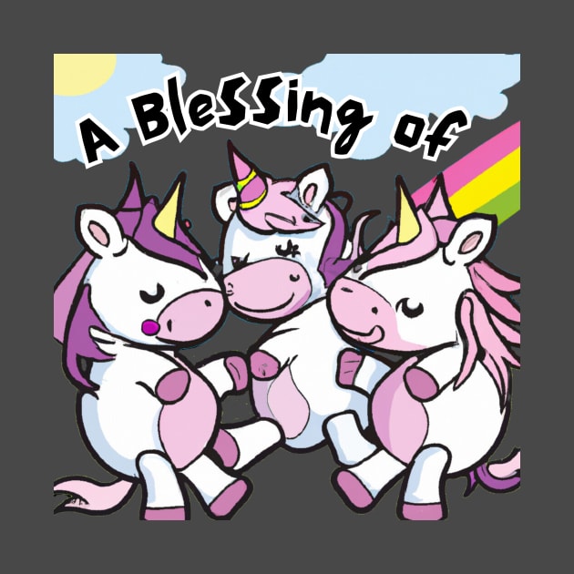 Blessing of Unicorns by Dunkel