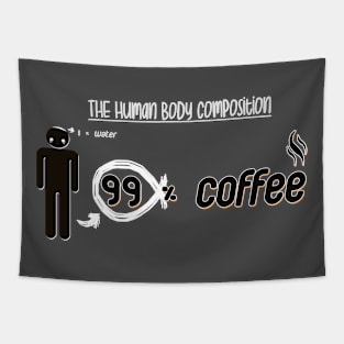 Coffee Addiction Tapestry